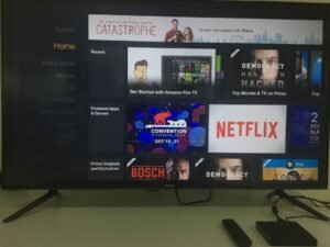 Setting up new Smart TV for seniors Melbourne